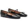 C.Paravano Flats for Women | Mary Janes Women | Ballet Flats | Office Shoes | Square Toe(Black)