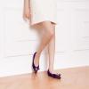 C.Paravano Flats for Women | Pointed Toe Flats | Ballet Flats | Women Shoes Dressy Comfortable(Purple Velvet)