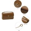 C.Paravano Large Capacity Tote Handbag | Full Grain Leather Tote Bag | Hobo Bag | Women’s Top Handle Tote | Travel Work Tote(Style-d-camel)