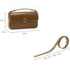 C.Paravano Large Capacity Tote Handbag | Full Grain Leather Tote Bag | Hobo Bag | Women’s Top Handle Tote | Travel Work Tote(Style-d-camel)