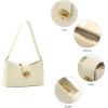 C.Paravano Large Capacity Tote Handbag | Full Grain Leather Tote Bag | Hobo Bag | Women’s Top Handle Tote | Travel Work Tote(Style-e-creme White)