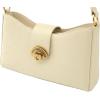 C.Paravano Large Capacity Tote Handbag | Full Grain Leather Tote Bag | Hobo Bag | Women’s Top Handle Tote | Travel Work Tote(Style-e-creme White)