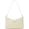C.Paravano Large Capacity Tote Handbag | Full Grain Leather Tote Bag | Hobo Bag | Women’s Top Handle Tote | Travel Work Tote(Style-e-creme White)