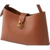 C.Paravano Shoulder Bags for Women | Genuine Leather Purses | Brown Leather Handbag | Small Shoulder Tote Bag for Women | Women’s Handbags | Supple Nappa Leather