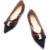 C.Paravano Flats for Women | Pointed Toe Flats | Ballet Flats | Women Shoes Dressy Comfortable(Leopard)