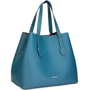 C.Paravano Large Capacity Tote Handbags for Women Full Grain Leather Tote Bag Hobo Bags Top Handle Tote Travel Work Bag