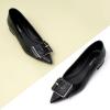 C.Paravano Women’s Flats | Pointed Toe Ballet Shoes | Work Shoes for Women | Comfortable Flats(Black)