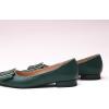 C.Paravano Women’s Flats | Pointed Toe Ballet Shoes | Work Shoes for Women | Comfortable Flats(Dark Green)