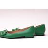 C.Paravano Women’s Flats | Pointed Toe Ballet Shoes | Work Shoes for Women | Comfortable Flats(Green)
