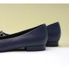 C.Paravano Women’s Flats | Pointed Toe Ballet Shoes | Work Shoes for Women | Comfortable Flats(Navy)