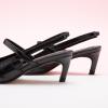 C.Paravano Women’s Slingback Flats | Pointed Toe Pumps | Kitten Heels for Women | Slingback Dress Shoes | Slingback Sandals(Black Heels)