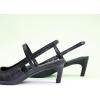 C.Paravano Women’s Slingback Flats | Pointed Toe Pumps | Kitten Heels for Women | Slingback Dress Shoes | Slingback Sandals(Croc Black Heels)
