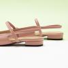 C.Paravano Women’s Slingback Flats | Pointed Toe Pumps | Kitten Heels for Women | Slingback Dress Shoes | Slingback Sandals(Pink Flats)