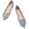 C.Paravano Women’s Flats | Pointed Toe Ballet Shoes | Work Shoes for Women | Comfortable Flats(Blue)