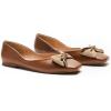 C.Paravano Flats for Women | Women’s Flats | Square Toe Flats | Ballet Flat | Low Heels for Women(Brown-new)