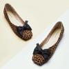 C.Paravano Flats for Women | Women’s Flats | Square Toe Flats | Ballet Flat | Low Heels for Women(N-leopard)