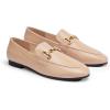 C.Paravano Loafers for Women | Penny Loafers | Slip-on Flats Shoes | Moccasin for Walking | Women’s Loafer Flat | Business Casual Shoe(Almond)