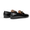 C.Paravano Loafers for Women | Penny Loafers | Slip-on Flats Shoes | Moccasin for Walking | Women’s Loafer Flat | Business Casual Shoe(Black)