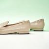 C.Paravano Women’s Loafer Flat Loafers for Women Slip-on Flats Shoes Business Casual Shoe Slip-on Penny Loafers for Women(L1-camel)