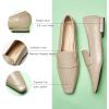 C.Paravano Women’s Loafer Flat Loafers for Women Slip-on Flats Shoes Business Casual Shoe Slip-on Penny Loafers for Women(L1-camel)