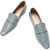 C.Paravano Women’s Loafer Flat Loafers for Women Slip-on Flats Shoes Business Casual Shoe Slip-on Penny Loafers for Women(L1-blue)