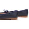 C.Paravano Ballet Flats | Square Toe Shoes | Bow Slip Ons | Ballet Shoes for Women | Dressy Flats for Women(Navy-new)