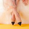 C.Paravano Women’s Pointed Toe Slingback Flats | Comfort Heeled Sandals | Slip-On Flats | Perfect for Casual, Business, Party, Date(Navy Flat)