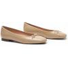 C.Paravano Ballet Flats | Womens Flats | Dressy Flats for Women | Ballet Shoes for Women | Square Toe Flat(Beige)