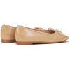C.Paravano Ballet Flats | Womens Flats | Dressy Flats for Women | Ballet Shoes for Women | Square Toe Flat(Beige-new)