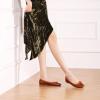 C.Paravano Ballet Flats | Womens Flats | Dressy Flats for Women | Ballet Shoes for Women | Square Toe Flat(Brown)