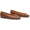 C.Paravano Ballet Flats | Womens Flats | Dressy Flats for Women | Ballet Shoes for Women | Square Toe Flat(Brown)