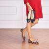 C.Paravano Ballet Flats | Womens Flats | Dressy Flats for Women | Ballet Shoes for Women | Square Toe Flat(Leopard)