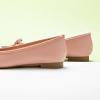 C.Paravano Ballet Flats | Womens Flats | Dressy Flats for Women | Ballet Shoes for Women | Square Toe Flat(Pink)