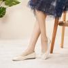 C.Paravano Ballet Flats | Womens Flats | Dressy Flats for Women | Ballet Shoes for Women | Square Toe Flat(White-d)