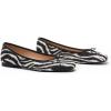 C.Paravano Ballet Flats | Womens Flats | Dressy Flats for Women | Ballet Shoes for Women | Square Toe Flat(Zebra)