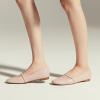 C.Paravano Mary Janes for Women | Ballet Flat | Womens Flats | Square Toe Flats for Women(Pink E)