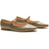 C.Paravano Mary Jane Shoes Women | Ballet Flats | Round Toe Flat | Womens Dressy Shoes(Grey)