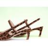 C.Paravano Women’s Slingback Pumps | Leather Kitten Heels | Closed Heeled Sandal | Pointed Toe Pumps for Women | Wedding Dress Pumps Shoes(Size 38，F8b Leopard Heels), 7