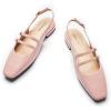 C.Paravano Women’s Flats | Slingback Flats | Flats for Women | Dress Sandal | Mary Jane(Pink)