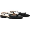C.Paravano Women’s Slingback Dress Shoes | Slingback Flats for women | Sandals Women Flat | Comfortable Casual Flat Shoes(Black)