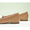 C.Paravano Loafer Women Penny Loafers Flat Shoes for Women Slip On Shoes Crocodile-Embossed(B-beige)