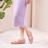 C.Paravano Mary Jane Flats | Low Heel Dress Shoes | Women’s Pumps | Work Shoes Women(Pink)