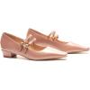 C.Paravano Mary Jane Flats | Low Heel Dress Shoes | Women’s Pumps | Work Shoes Women(Pink)