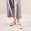 C.Paravano Mary Jane Flats | Low Heel Dress Shoes | Women’s Pumps | Work Shoes Women(White)