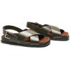 C.Paravano Women Sandals | Women’s Slide Sandals | Comfortable Dressy Flat Sandals | Sandals with Arch Support | Adjustable Buckle Slip On(Army Green)
