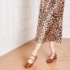 C.Paravano Womens Pumps | Mary Jane Shoes | Square Toe Low Heels | Block Heels(Brown)