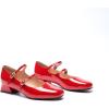 C.Paravano Womens Pumps | Mary Jane Shoes | Square Toe Low Heels | Block Heels(Red)