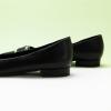 C.Paravano Flats for Women | Pointed Toe Flats | Ballet Flat | Women Dressy Shoes Comfortable(Black)