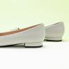 C.Paravano Flats for Women | Pointed Toe Flats | Ballet Flat | Women Dressy Shoes Comfortable(Grey)