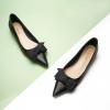 C.Paravano Flats for Women | Womens Flats | Pointed Toe Flats for Women | Ballet Flats | Women’s Flats Black(Black)